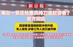 惊现不文明一幕！检票员持刀砍伤游客事件揭秘