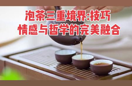 泡茶之道：技巧、情感与三重的完美融合