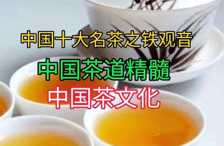 铁观音：中国十大名茶的独特魅力