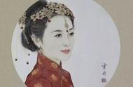 周雪宁工笔人物作品：细腻描绘展现独特魅力