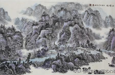 张宗尧四川山水画的魅力与风格